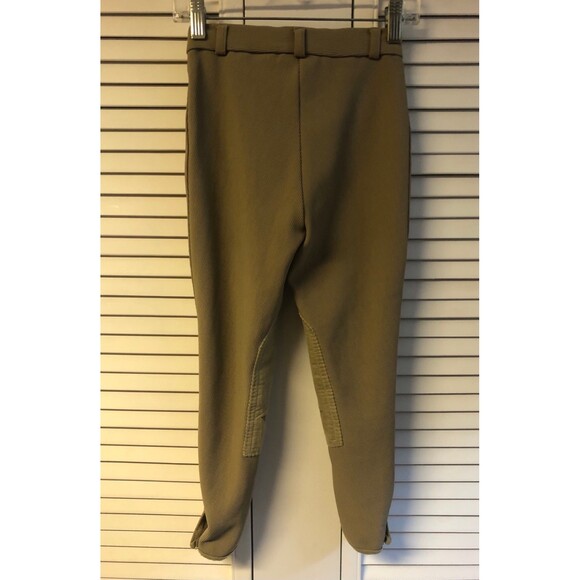 Tuffrider size 8 tan ribb jods knee patches - Picture 5 of 6